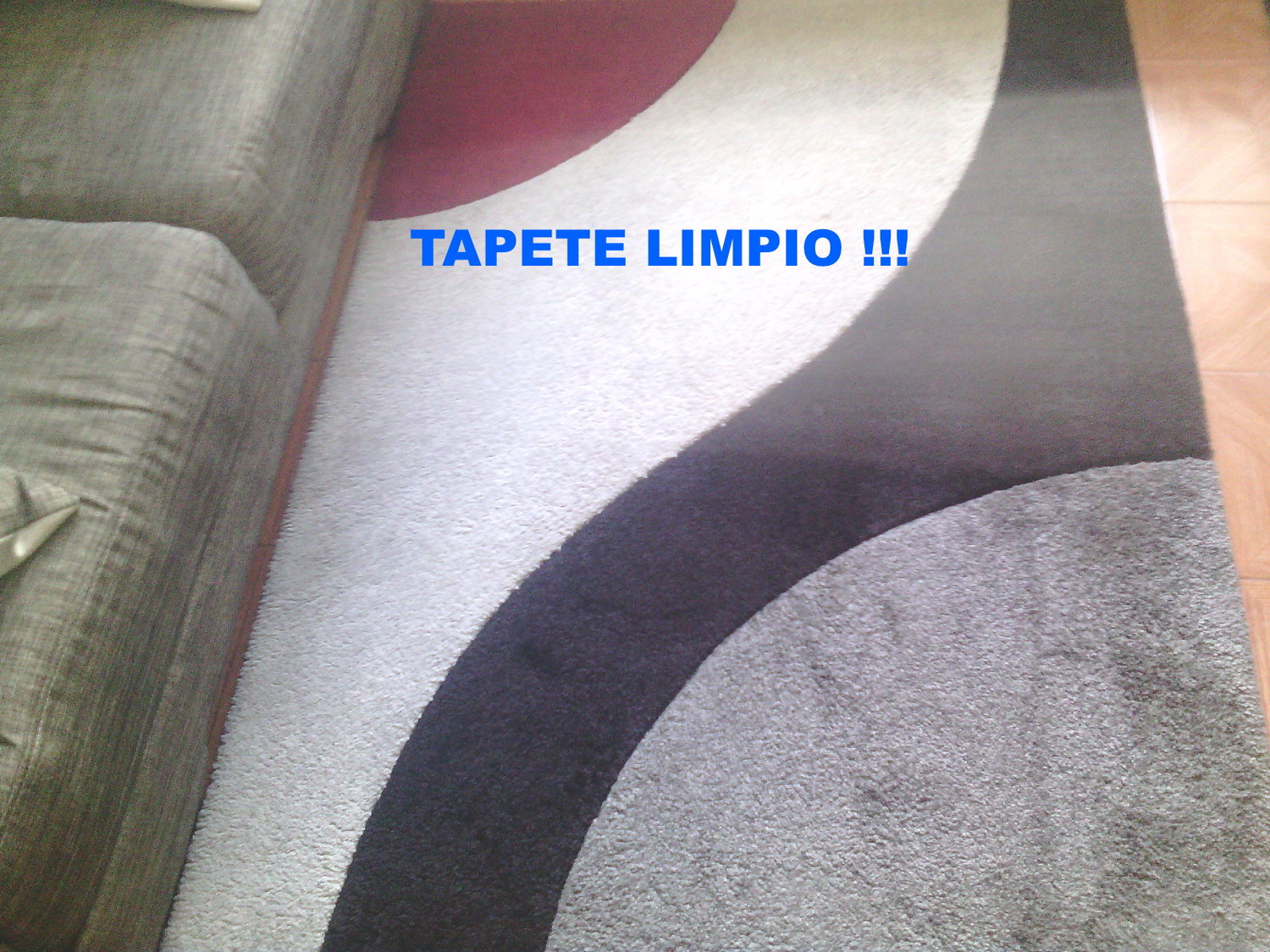 Lavado de Tapetes - Despues