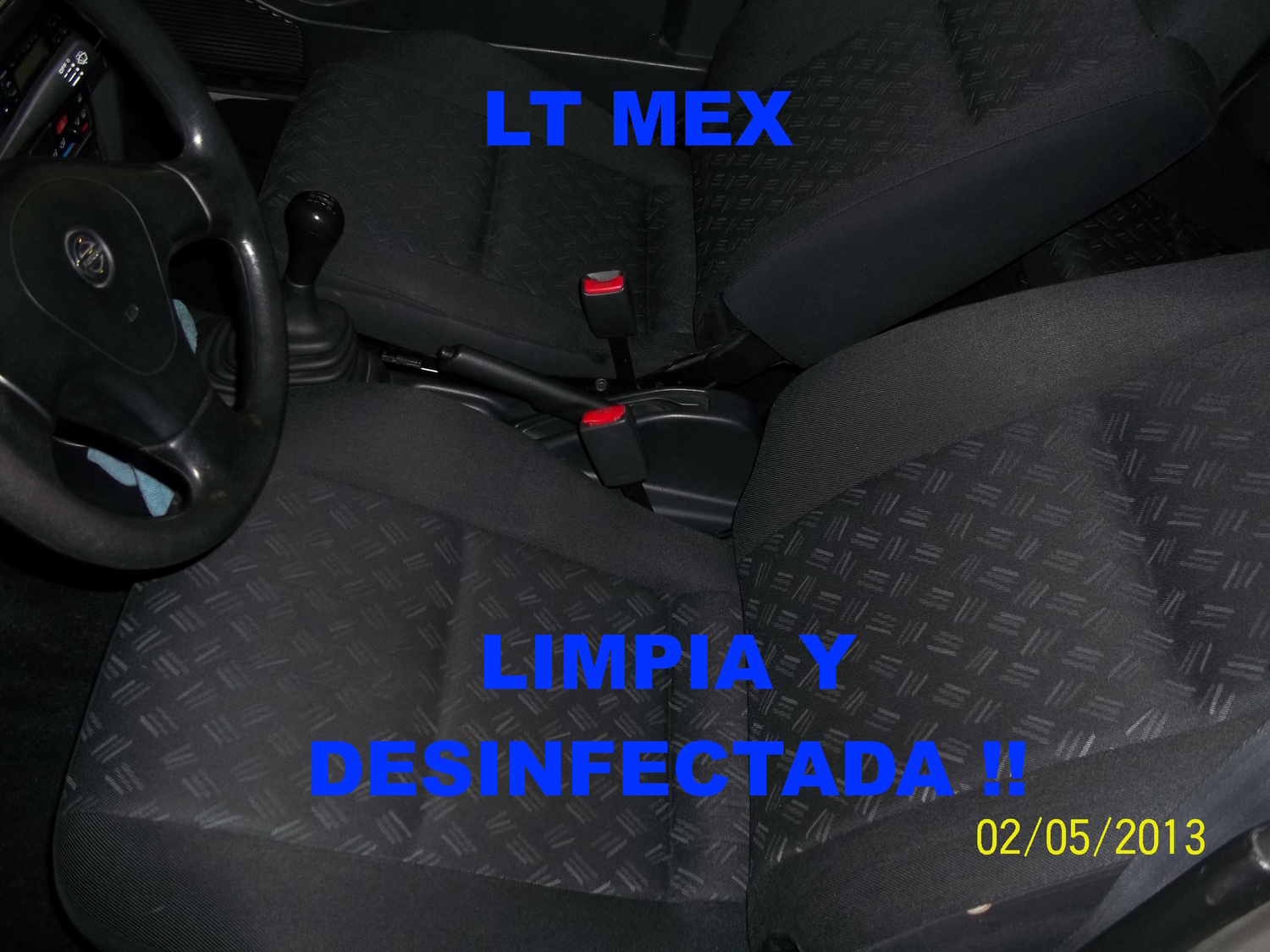 Vestidura Antes del Lavado